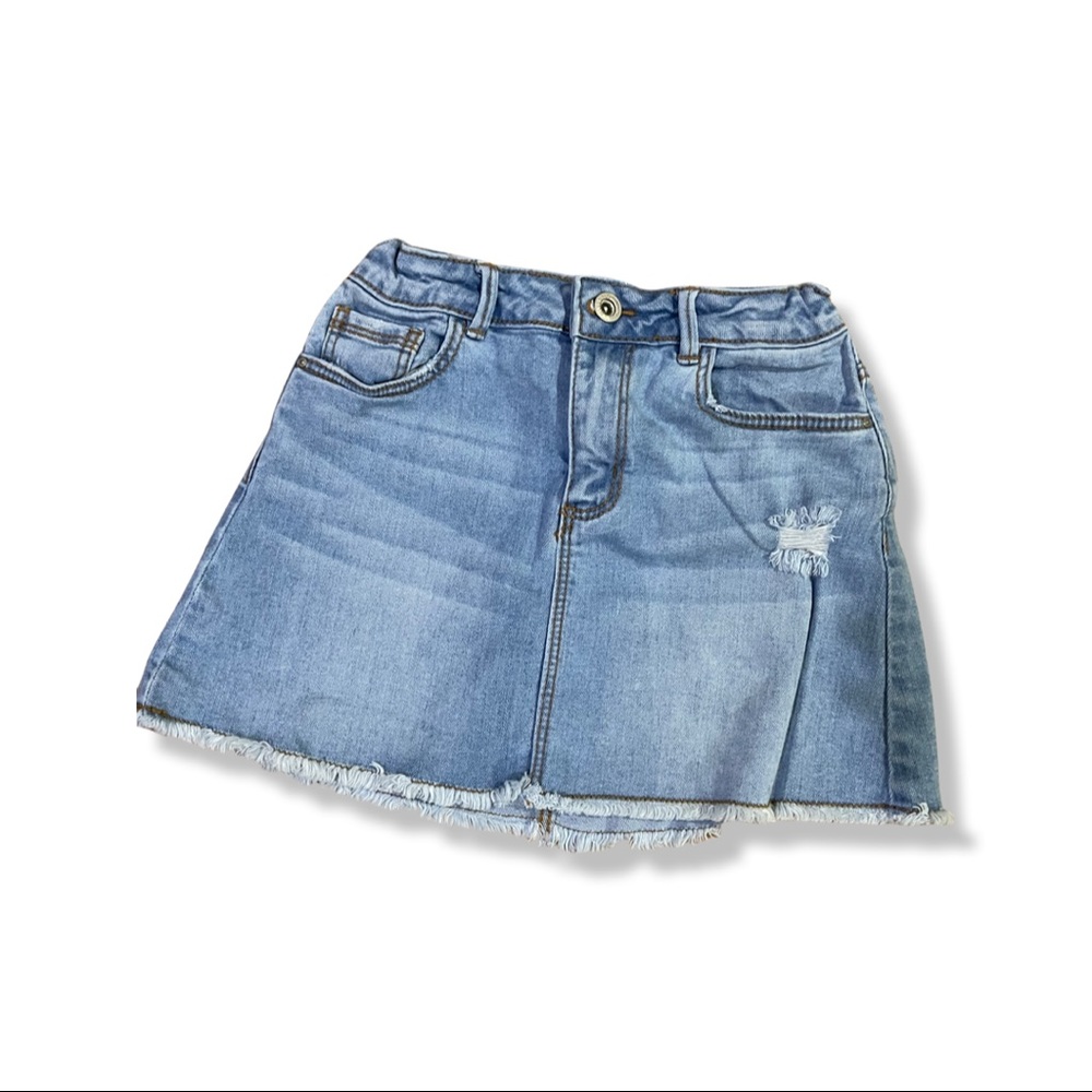 Zara Girls Short Denim Skirt